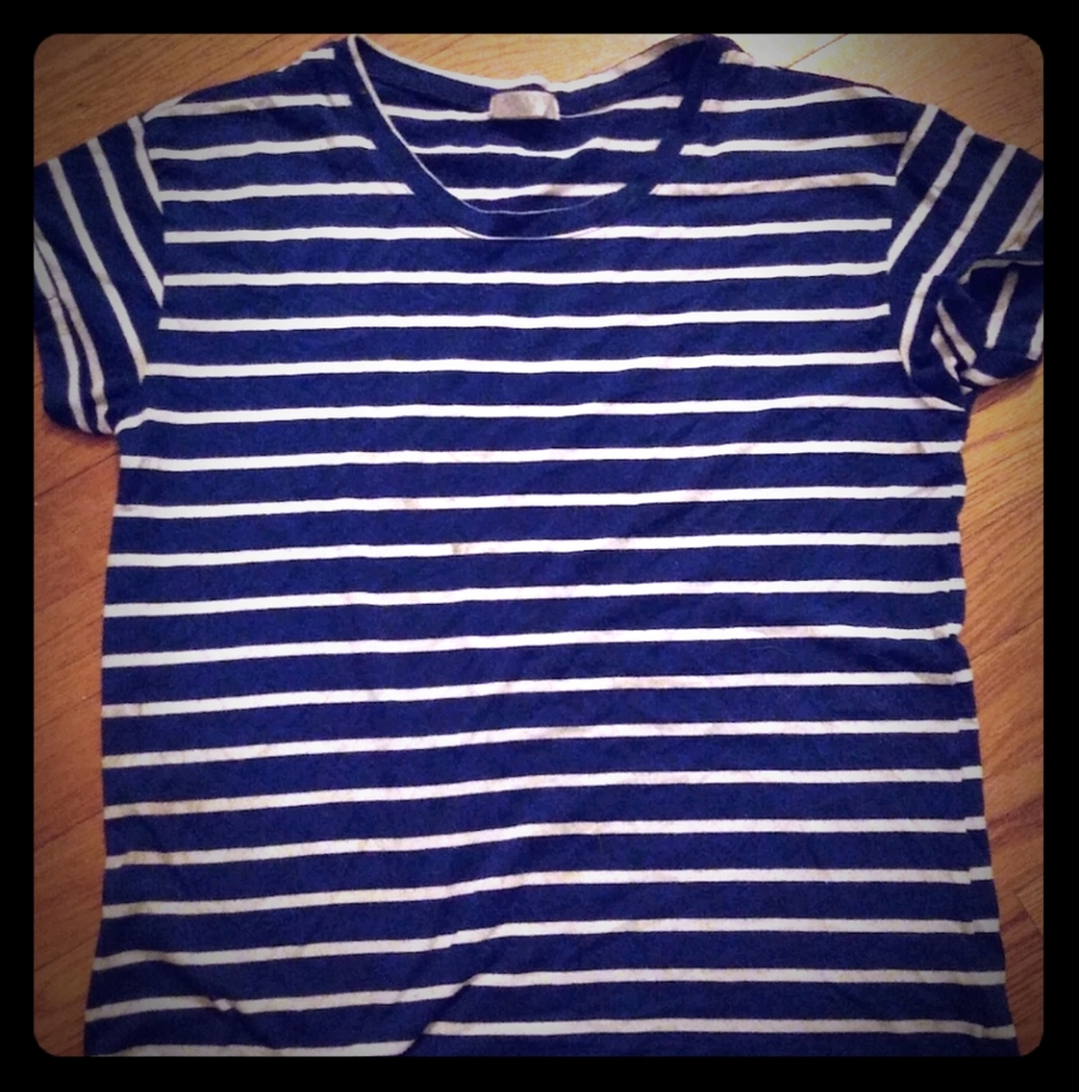 Womens striped tee